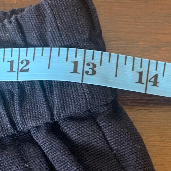 J. Crew Navy Blue 3" Inseam Elastic Waist Cotton Shorts  Size 00 - Picture 7 of 9